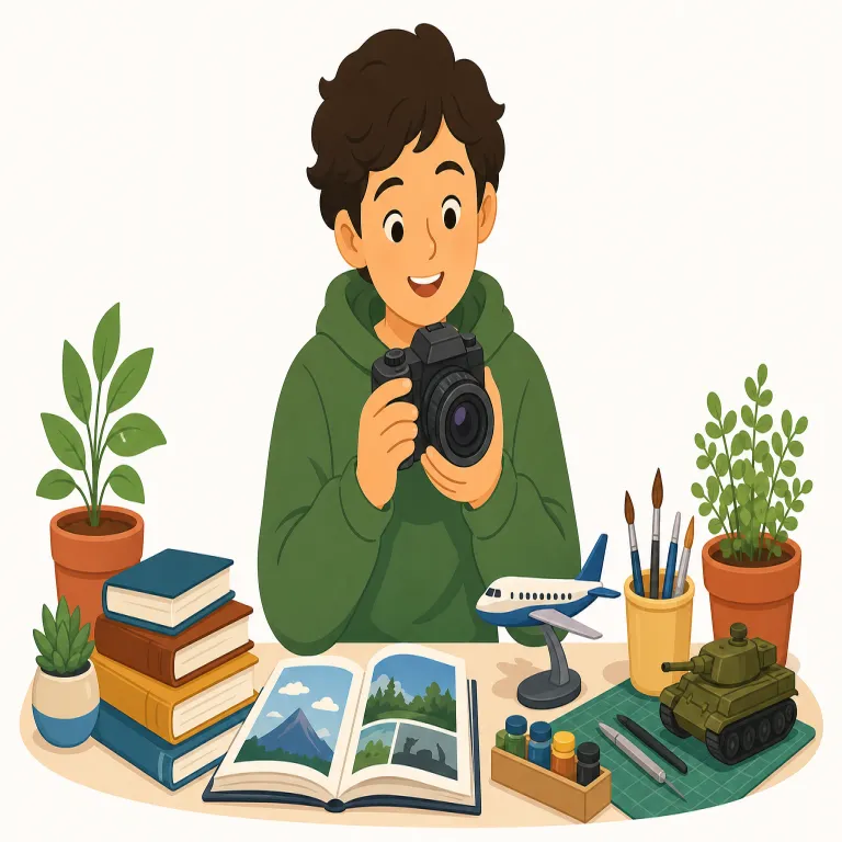 enthusiast（愛好家・名詞）の覚え方イラスト — enthusiasm（熱意）から、enthusiast は「熱意をもつ人」と考える