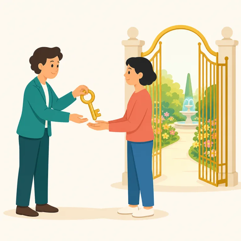 entitle（権利を与える、資格を与える・動詞）の覚え方イラスト — title には「権利を示すもの」という考えがあります