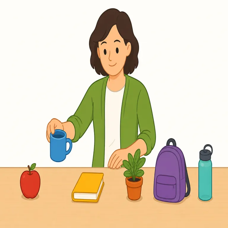 enumerate（列挙する・動詞）の覚え方イラスト — number、numerical、numerous などの numer- を見たら「数」の仲間だと結びつけると覚えやすいです