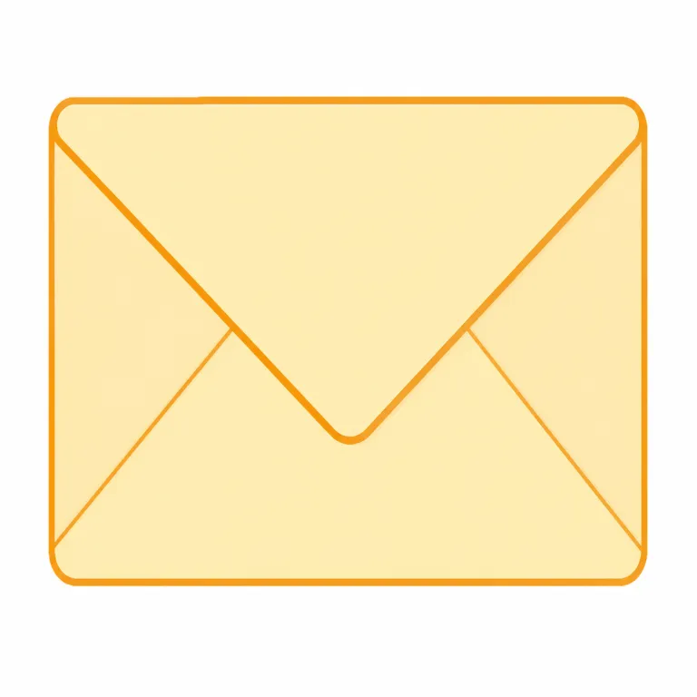 envelope（封筒・名詞）の覚え方イラスト — envelope は「手紙や書類を入れる紙の入れ物」として覚えます