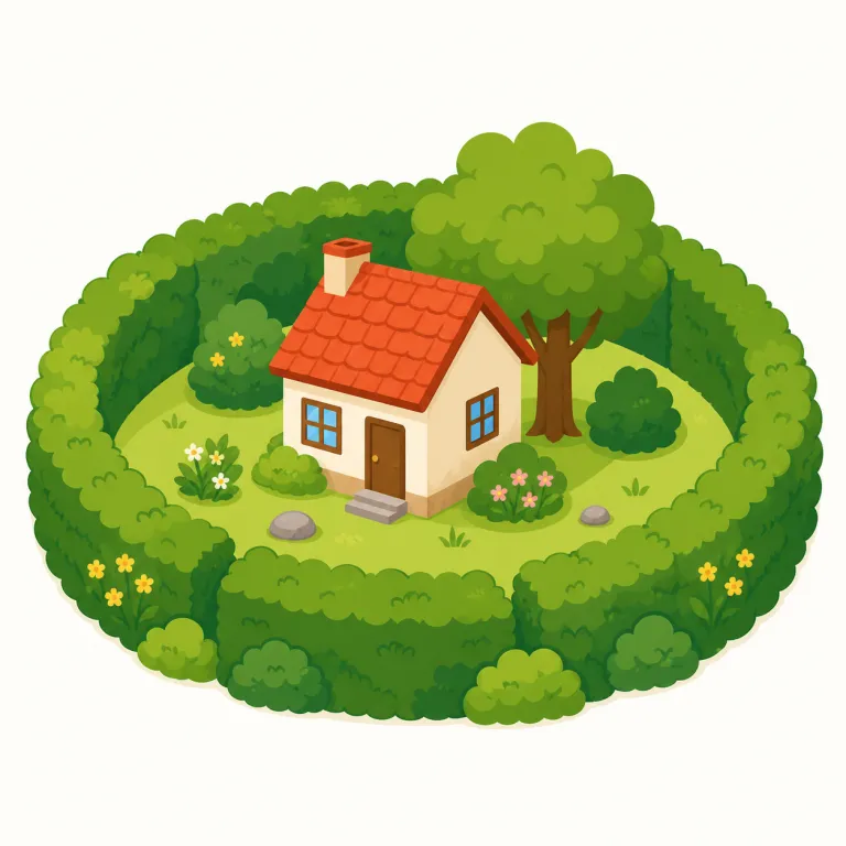 environ（取り囲む・動詞）の覚え方イラスト — environment を見れば「周囲を取り巻く状態・環境」、environs なら「周辺地域」