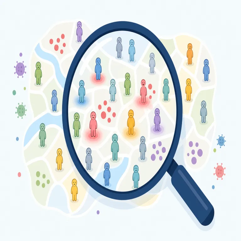 epidemiologyの覚え方イラスト