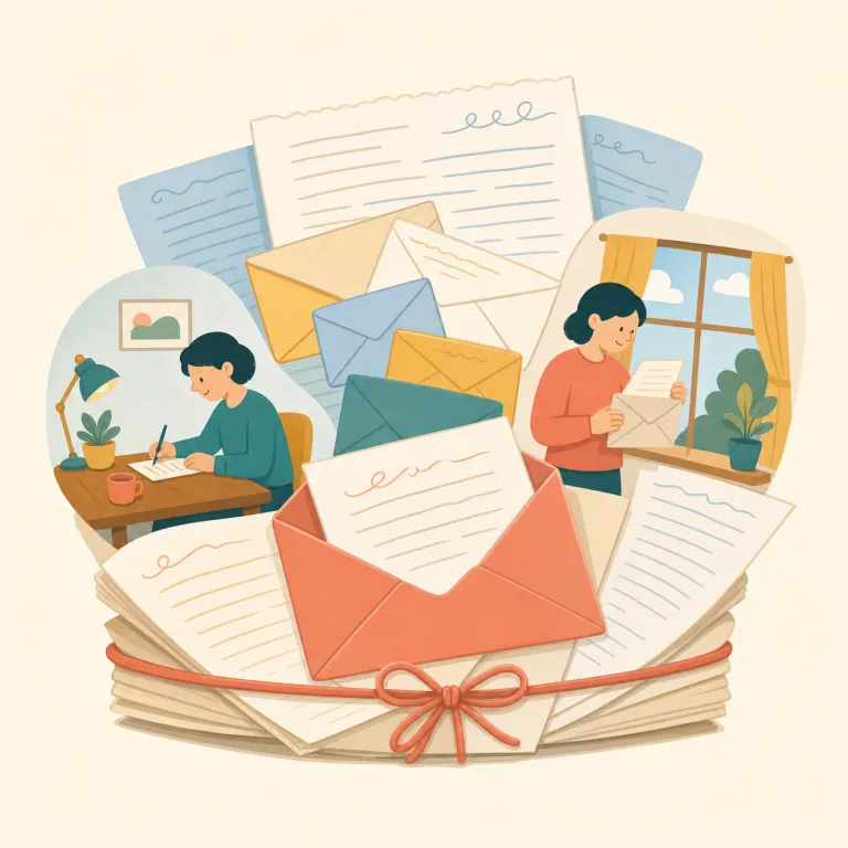 epistolary（書簡体・形容詞）の覚え方イラスト — epistle（書簡）を見たことがあれば、その形容詞が epistolary と押さえると覚えやすいです