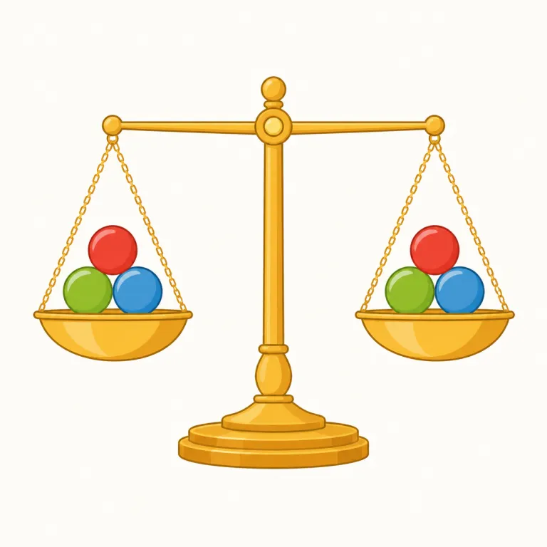 equaling（等しい・形容詞）の覚え方イラスト — equal は形容詞で「等しい」、動詞では「等しくなる・等しい値になる」と考えるとつながります