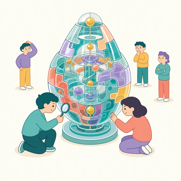 esoteric（難解な・形容詞）の覚え方イラスト — specialist や expert だけが分かる内容を指す語として覚えると残りやすい
