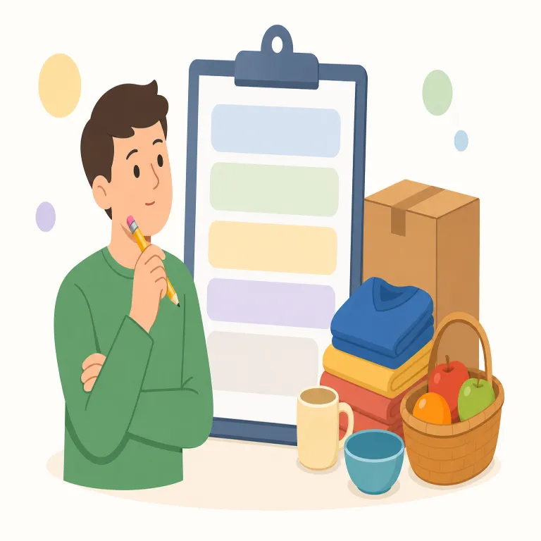 estimate（見積もる・動詞）の覚え方イラスト — estimate は「根拠つきで仮に出す」と覚えると動詞の感覚がつかみやすい