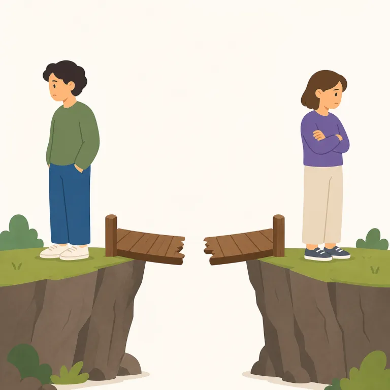 estrangement（疎遠、不和・名詞）の覚え方イラスト — strange を知っていると覚えやすい語