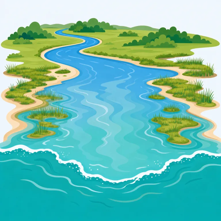 estuaryの覚え方イラスト