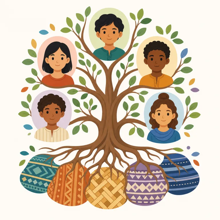 ethnicityの覚え方イラスト