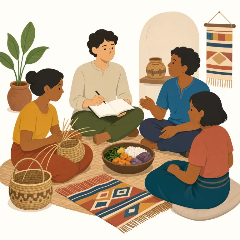 ethnographic（民族誌的な・形容詞）の覚え方イラスト — ethnic（民族の）＋ graphic（細部まで生き生き描く）と見ると取りやすい語です