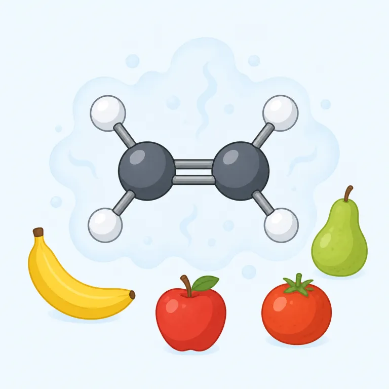 ethylene（エチレン・名詞）の覚え方イラスト — chemical系の語で見かける ethyl と -ene に分けると覚えやすいです