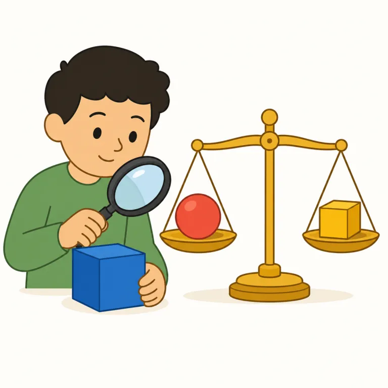evaluate（評価する・動詞）の覚え方イラスト — `value`（価値）が見えると覚えやすい語