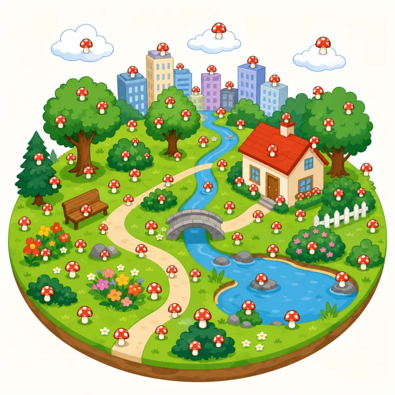 everywhere（どこでも・副詞）の覚え方イラスト — everywhere は every + where と分けると、「考えられる場所すべて」という中心イメージが見えます