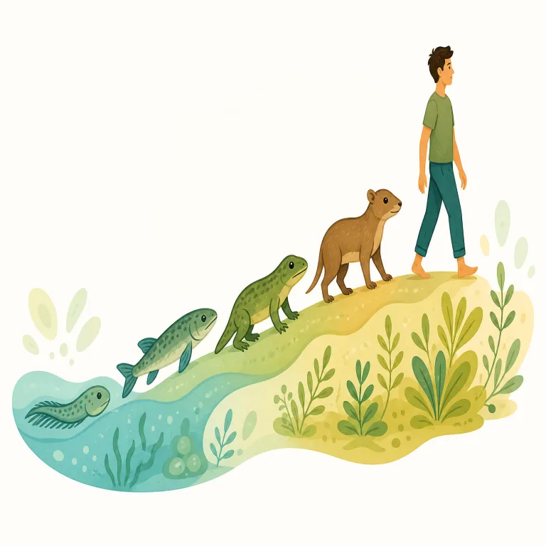 evolutionaryの覚え方イラスト