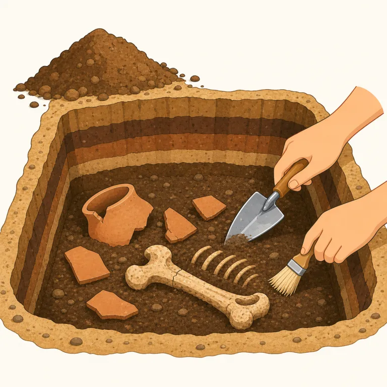 excavationの覚え方イラスト