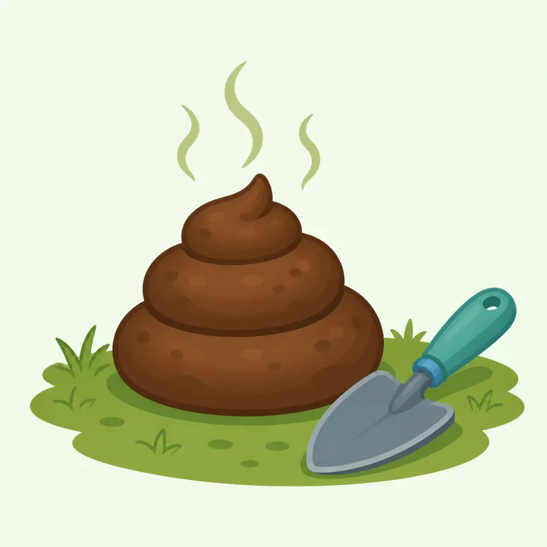 excrement（排泄物・名詞）の覚え方イラスト — まず excrete「排泄する」を知っていると覚えやすい語です