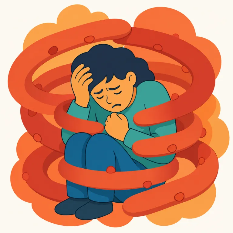 excruciate（苦しめる・動詞）の覚え方イラスト — excruciate は『普通の hurt や upset を超えて、拷問のように苦しめる』という強度で覚えると残りやすい語です