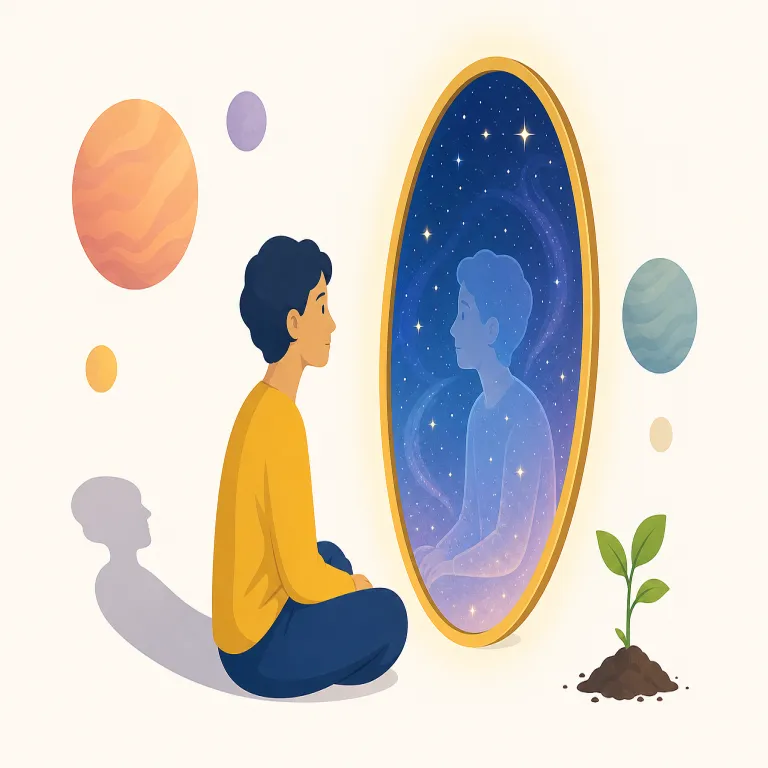 existential（存在に関わる、実存の・形容詞）の覚え方イラスト — まず base は exist「存在する」