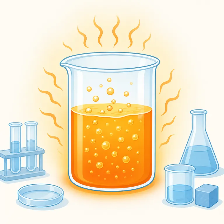exothermic（発熱性の・形容詞）の覚え方イラスト — thermic を見たら thermal, thermometer の therm- を思い出して、まず「熱に関係する語」と固定する