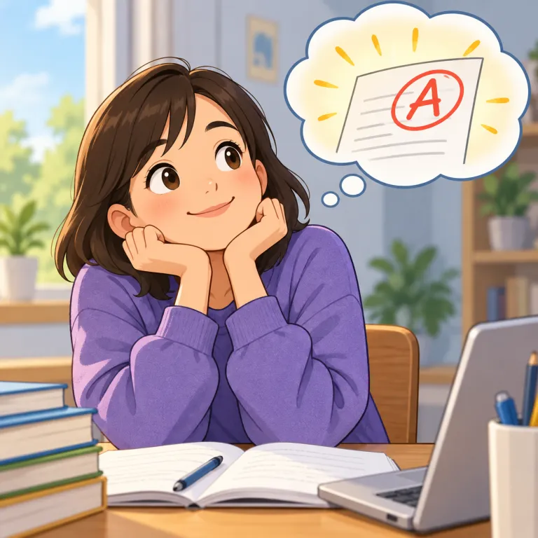 expect（期待する・verb）の覚え方イラスト
