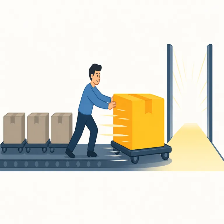 expeditingの覚え方イラスト