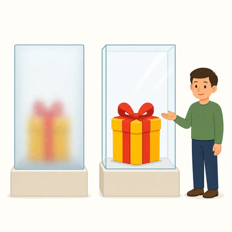 explicit（明示的な、露骨な・形容詞）の覚え方イラスト — explicit は implicit とセットで覚えると強い