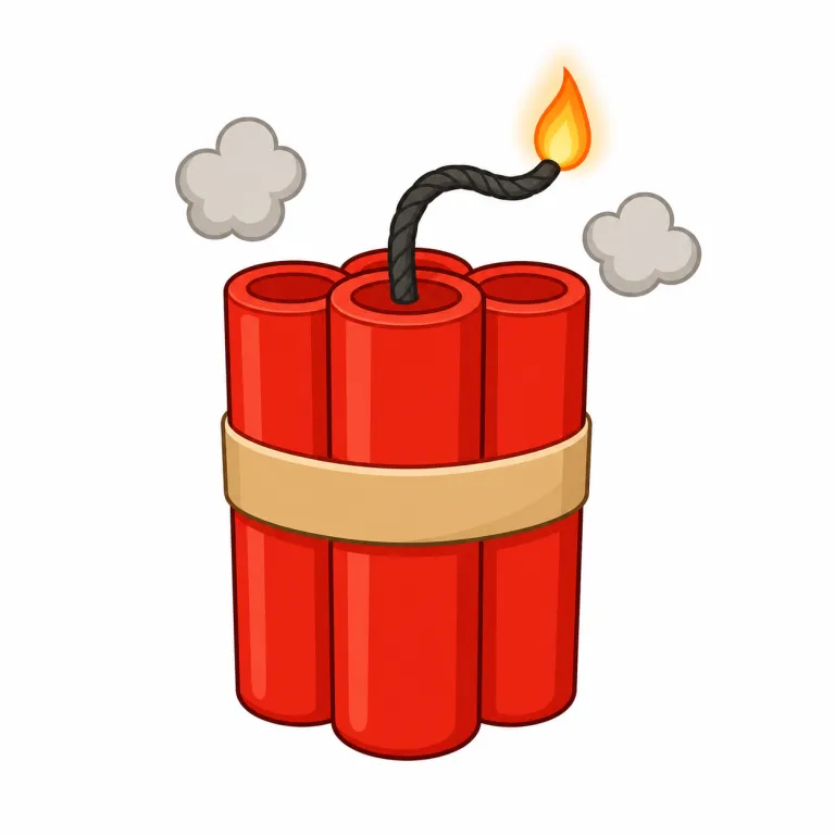explosive（爆発性の・形容詞）の覚え方イラスト — explode「爆発する」に -ive「〜する性質の」が付いた形と考えると、explosive は「爆発を起こしうる性質をもつ」と整理できます
