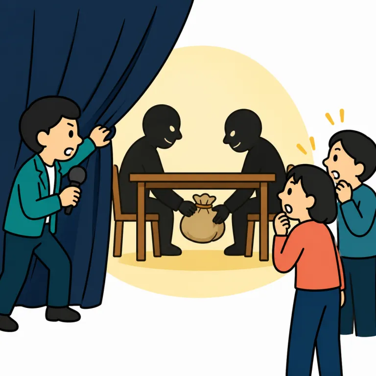 exposed（暴露された・adjective）の覚え方イラスト