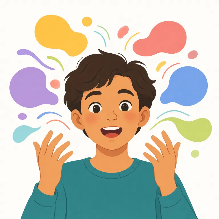 expression（表現・名詞）の覚え方イラスト — このエントリでは expression を「表情」ではなく、考え・感情・意味を外に出す「表現」として覚えます