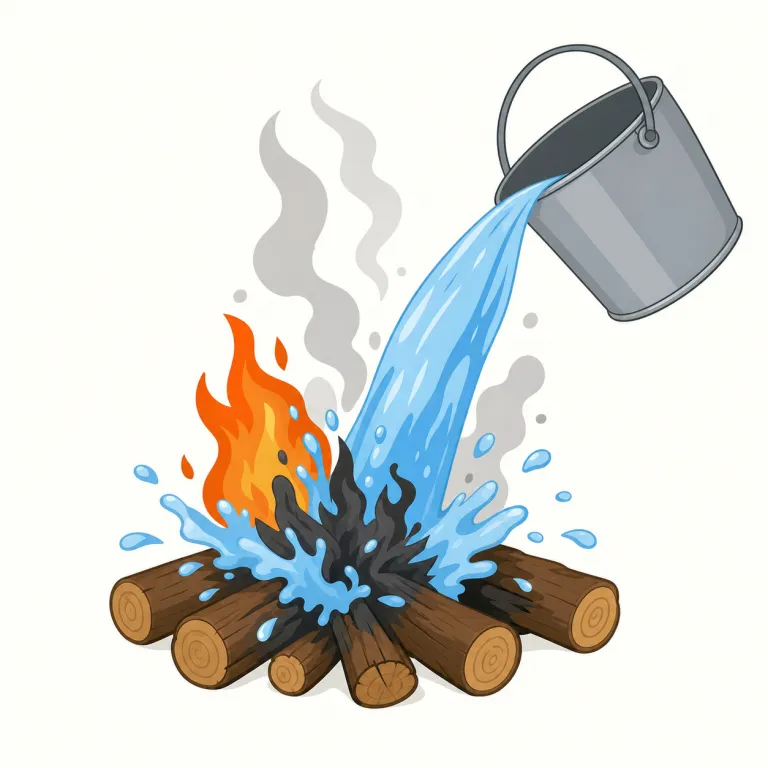 extinguish（消す・動詞）の覚え方イラスト — この語では「見えていたもの・燃えていたものの存在感を消す」と押さえるとまとまります