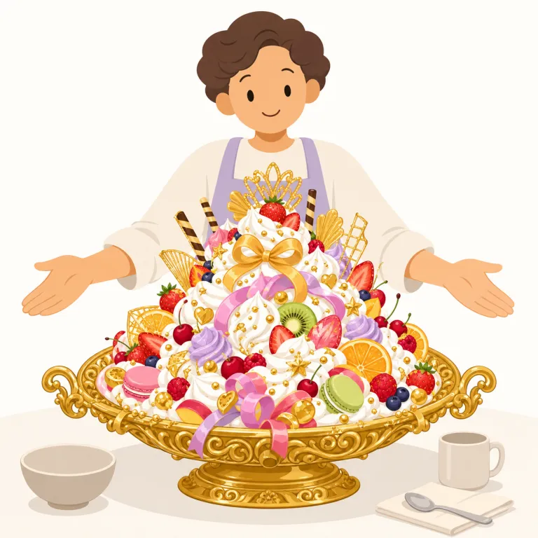 extravagantly（贅沢に・副詞）の覚え方イラスト — まず形で覚えると定着しやすいです