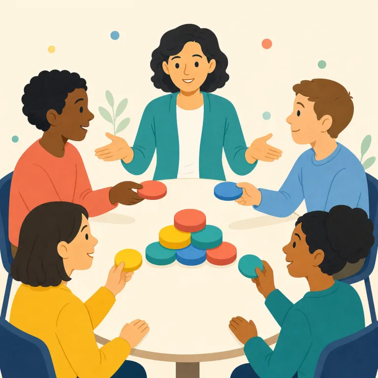 facilitation（円滑化・名詞）の覚え方イラスト