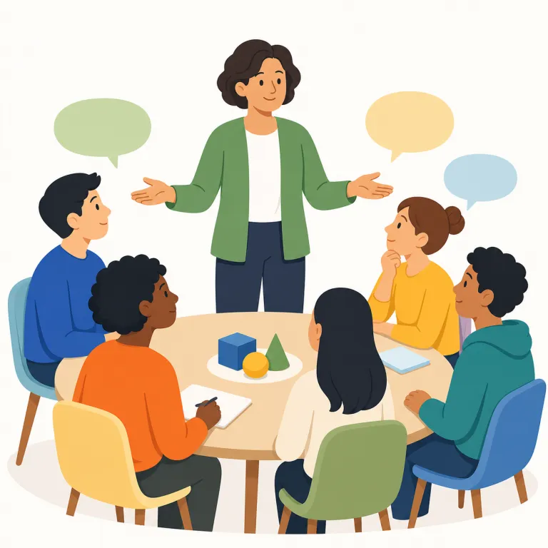 facilitator（ファシリテーター・名詞）の覚え方イラスト — このエントリは facilitator の基本訳「進行役」とは別に、ビジネスや研修の現場で使われるカタカナの役割名「ファシリテーター」として覚える