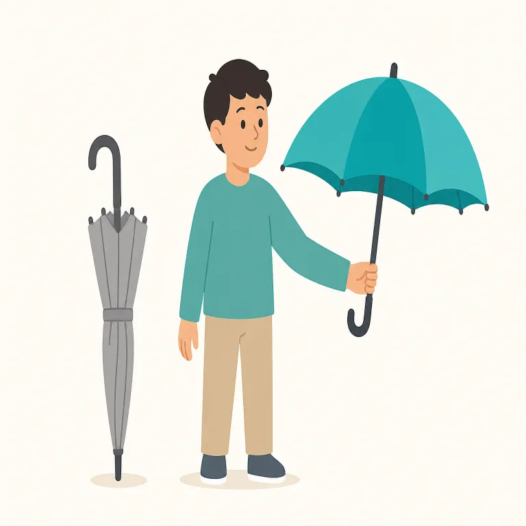 fallback（代替手段、予備策・名詞）の覚え方イラスト — "fall back" で「うまくいかなければ後ろへ下がる」と考えると覚えやすいです
