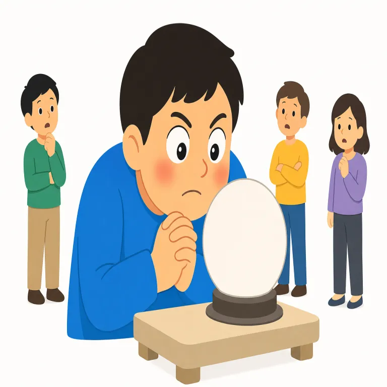 fanatic（狂信者、熱狂家・名詞）の覚え方イラスト — まず fan を知っていれば入りやすく、fanatic は「fan が行き過ぎた人」と捉えると記憶しやすい語です