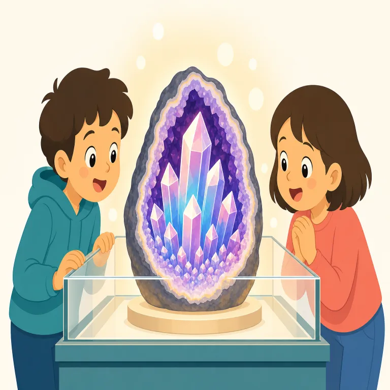 fascinating（非常に興味深い・形容詞）の覚え方イラスト — fascinating は fascinate「強く興味を引く、夢中にさせる」から来た形容詞です