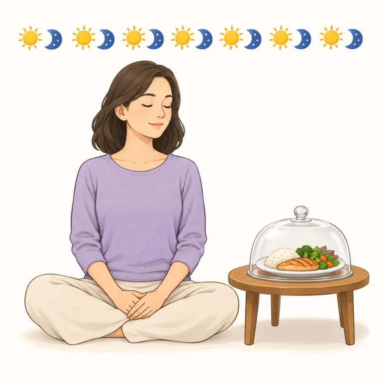 fast（断食・noun）の覚え方イラスト