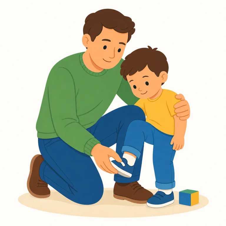 fatherhoodの覚え方イラスト