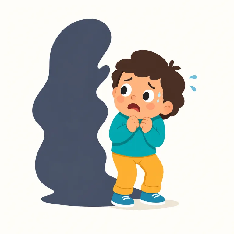 fear（恐れ、不安・名詞）の覚え方イラスト — fear はまず名詞の「恐れ」で知っておくと、動詞でもそのまま「恐れを感じる」と取りやすい