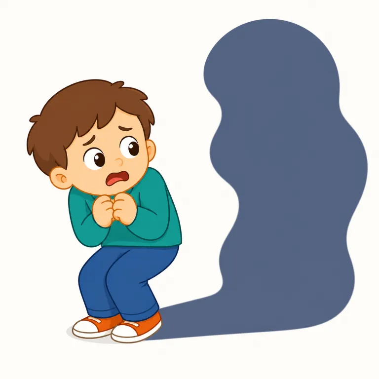 fearfulの覚え方イラスト
