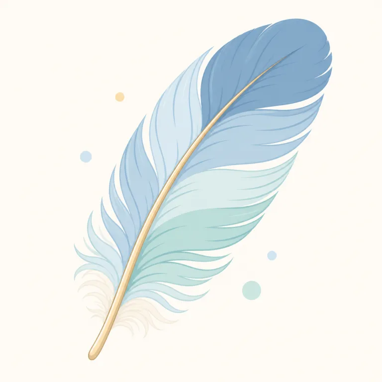 feather（羽・名詞）の覚え方イラスト — bird とセットで覚えるのが基本です