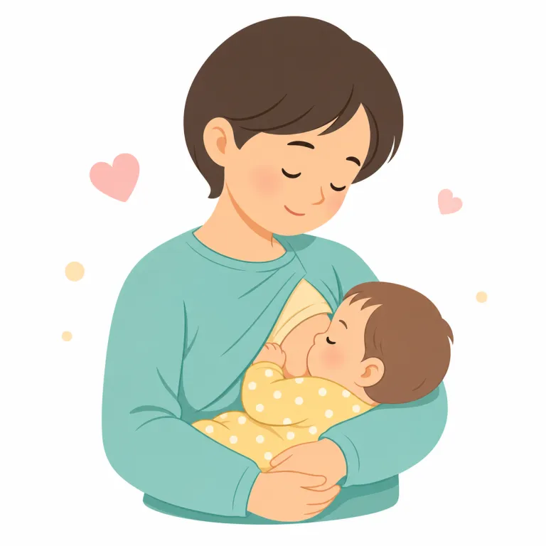 feeding（授乳・noun）の覚え方イラスト