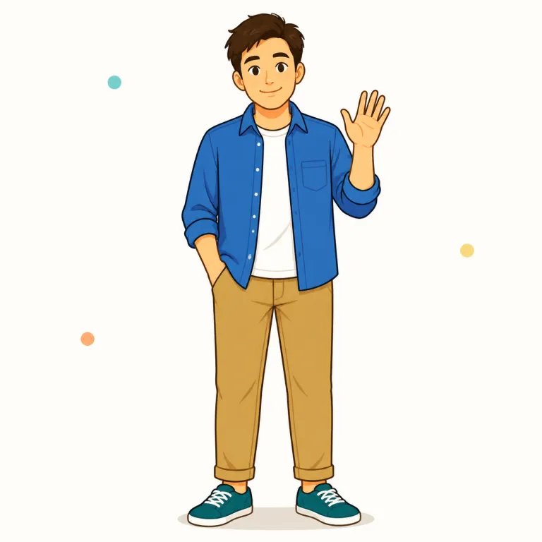 fellow（男,やつ・noun）の覚え方イラスト