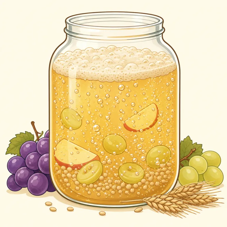 fermentable（発酵性の・形容詞）の覚え方イラスト — ferment が分かれば覚えやすい語です