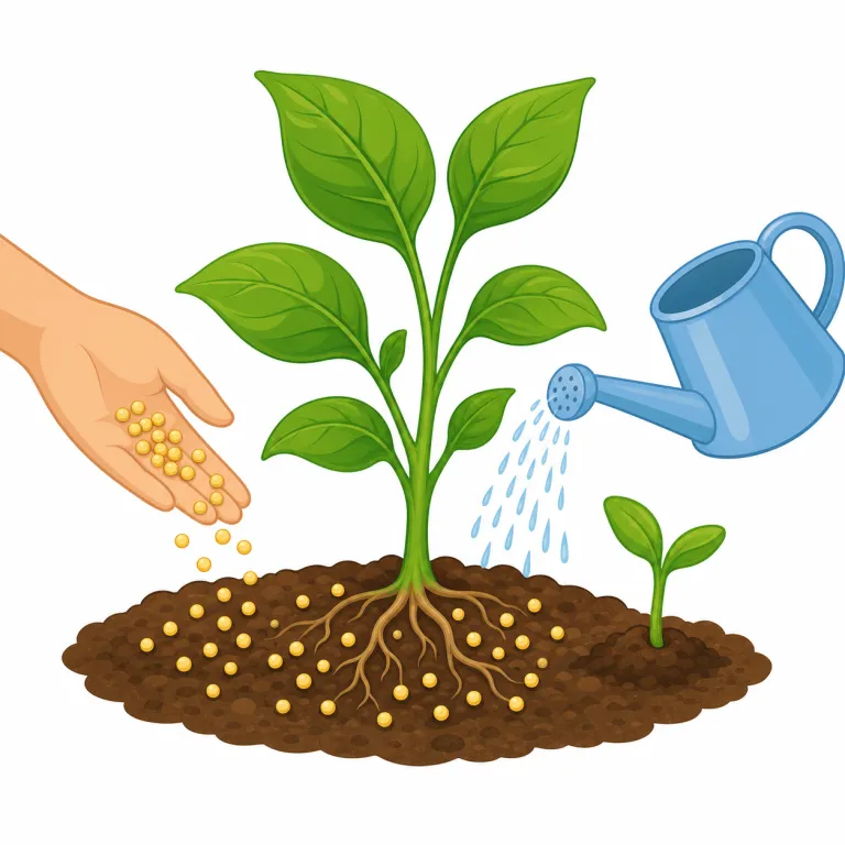 fertilize（受精させる、肥料を与える・動詞）の覚え方イラスト — まず fertile「肥沃な・実り多い」を知っていると核がつかみやすいです