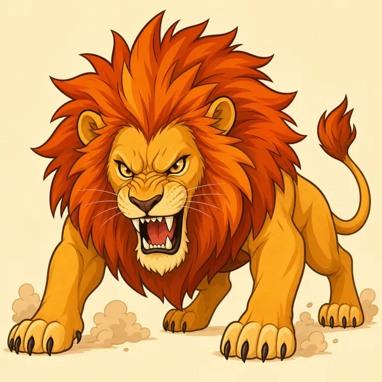 fierceness（凶暴さ・名詞）の覚え方イラスト — fierceness は fierce に -ness が付いた「〜さ」