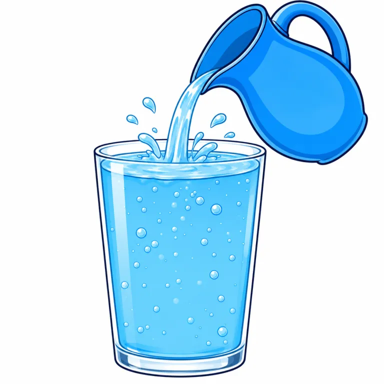 fill（満たす・verb）の覚え方イラスト
