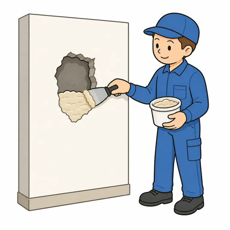 filler（詰め物、充填剤、増量剤・noun）の覚え方イラスト