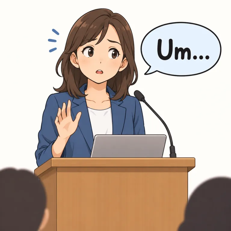 filler（つなぎ語・noun）の覚え方イラスト