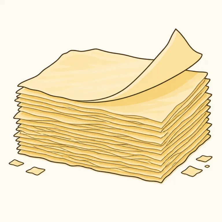 filo（フィロ生地・noun）の覚え方イラスト
